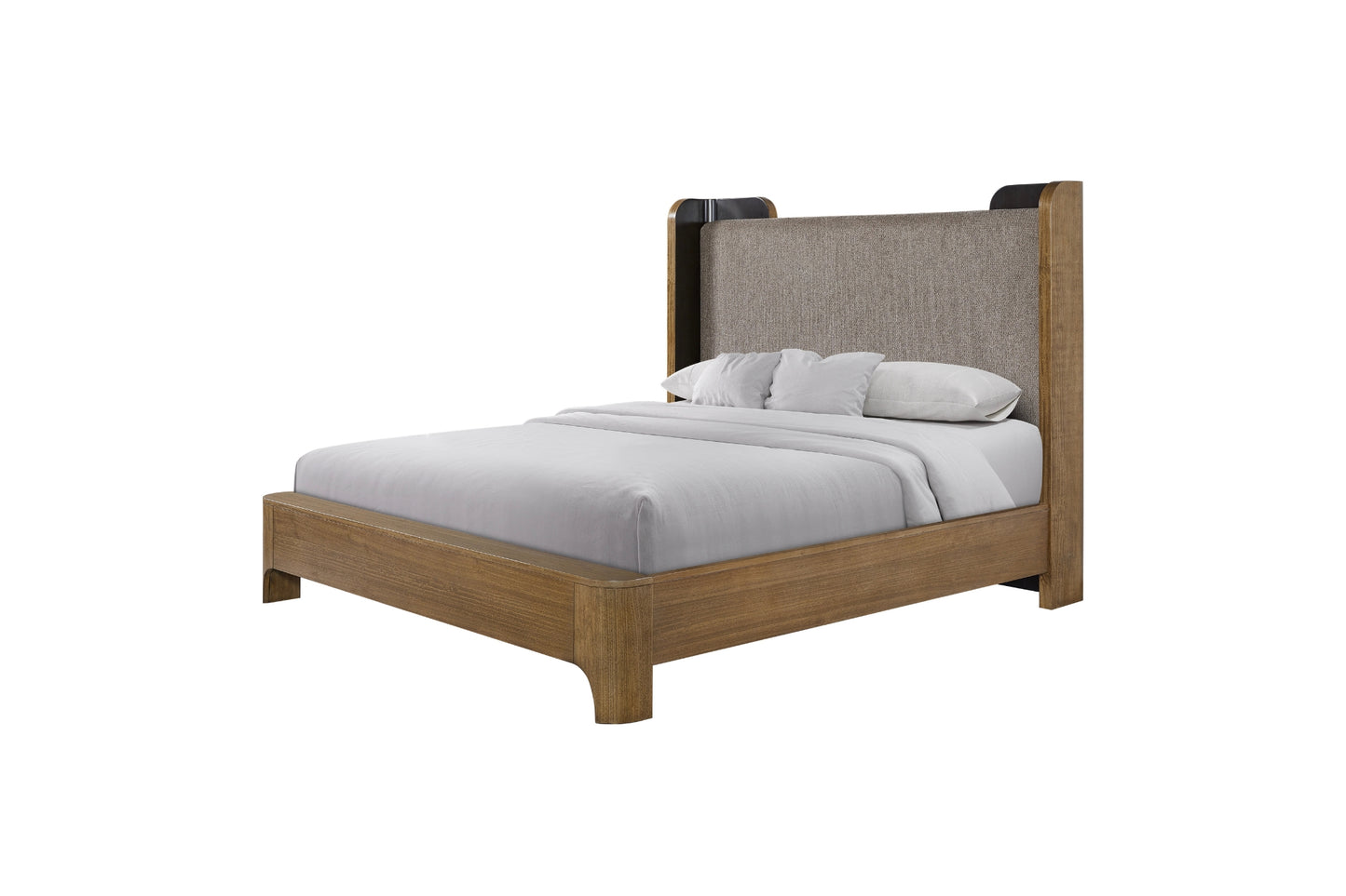 Upholstered Panel Bed