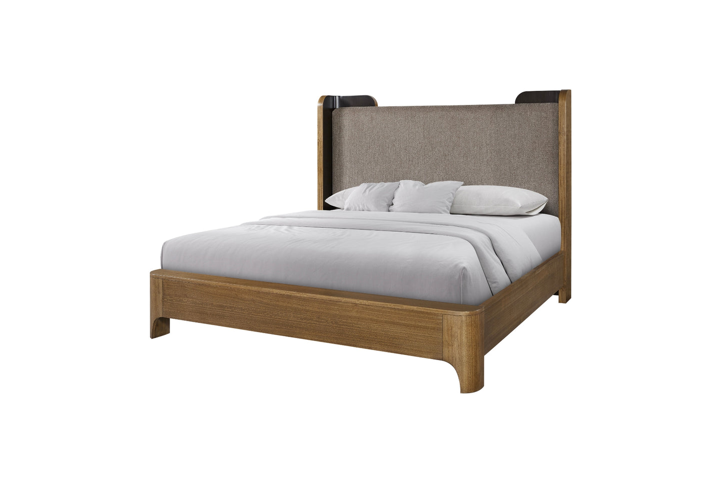 Upholstered Panel Bed