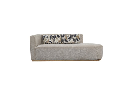 Virgina Flax Chaise